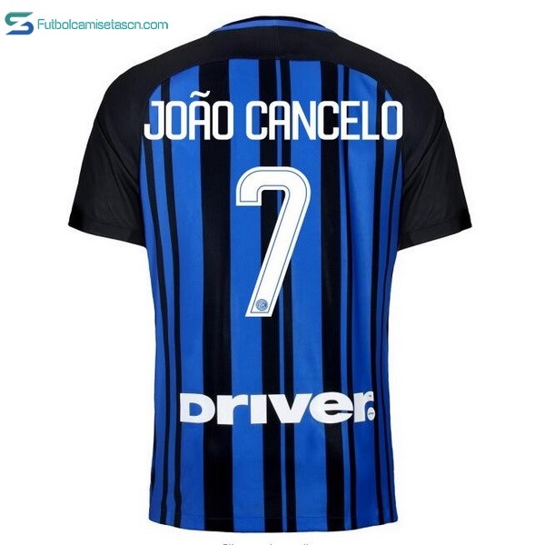 Camiseta Inter 1ª Joao Cancelo 2017/18